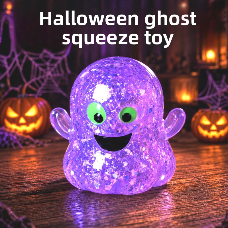 Halloween Pumpkin Squeeze Stress Relief Toy