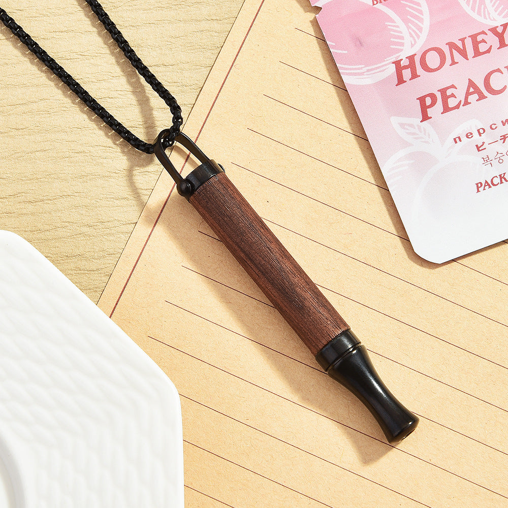 Replaceable Flavor Smoking Cessation Necklace Inhaler