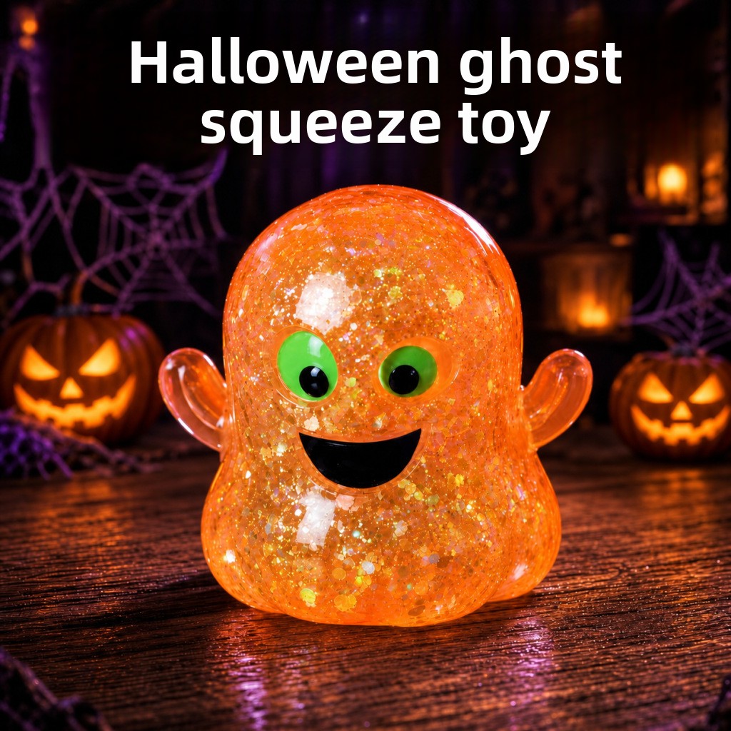 Halloween Pumpkin Squeeze Stress Relief Toy