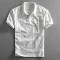 Mens Slim Fit Linen Shirt