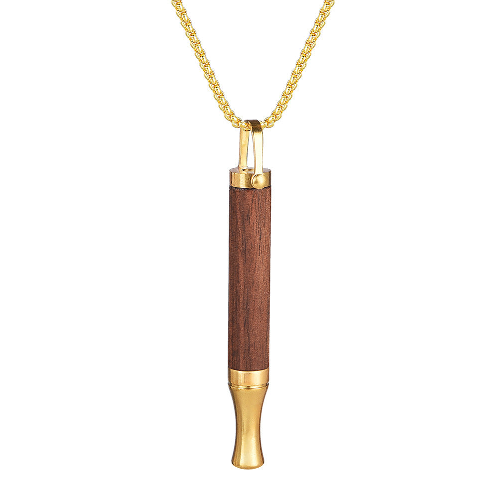 Replaceable Flavor Smoking Cessation Necklace Inhaler