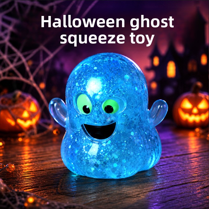 Halloween Pumpkin Squeeze Stress Relief Toy