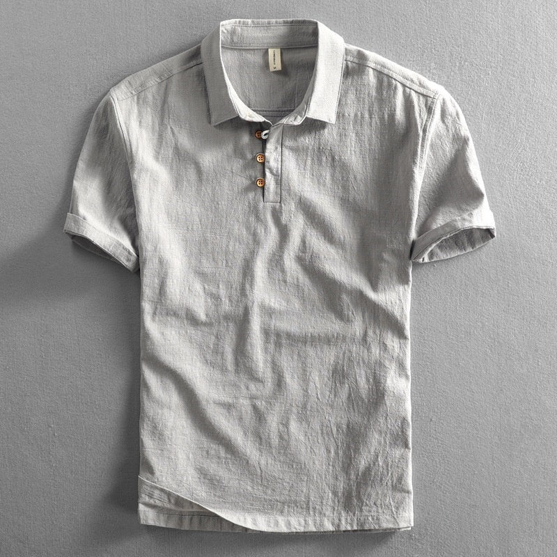 Mens Slim Fit Linen Shirt